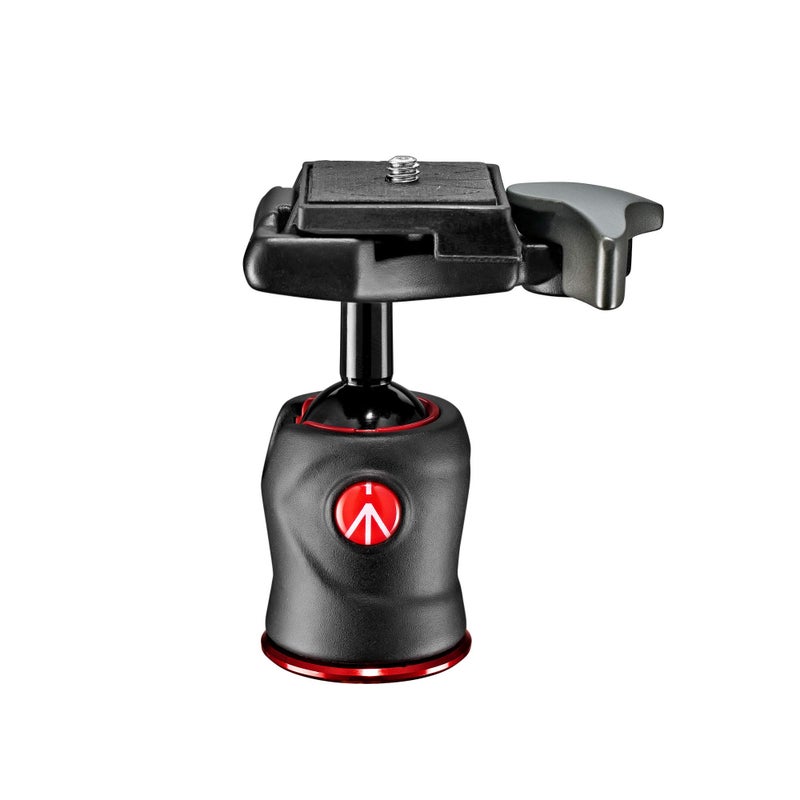 Manfrotto 490 Centre Ball Head, for Camera Tripods, Fluid Ball Head for Ergonomic and Functional Tripods, Camera Stabilizer, Photography Accessories, Simple and Intuitive (MH490-BH) - Image 1